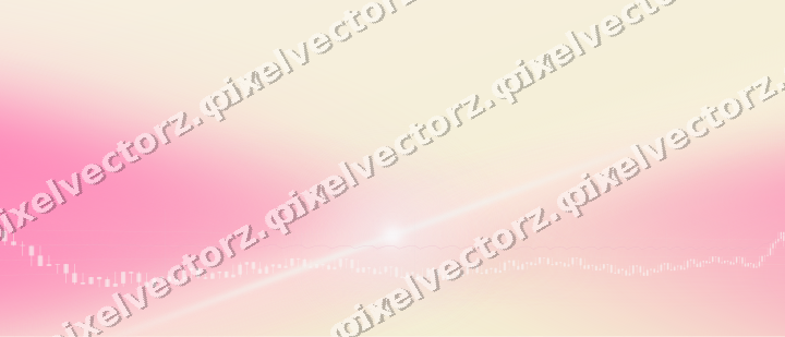 Soft pastel chart background in pink and cyan