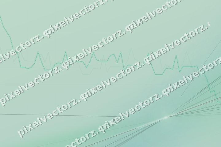 Soft pastel chart background in green and teal