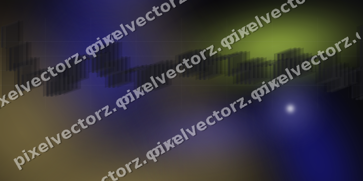 Glowing neon chart background in blue and purple