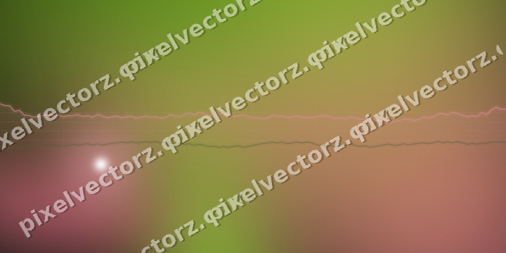 Glowing neon chart background in pink and lime