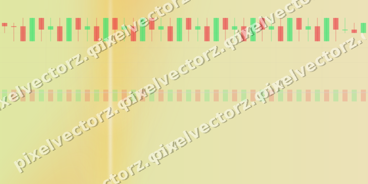 Soft pastel chart background in orange and amber