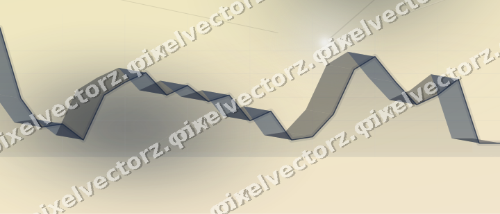 Soft pastel chart background in dark blue and red