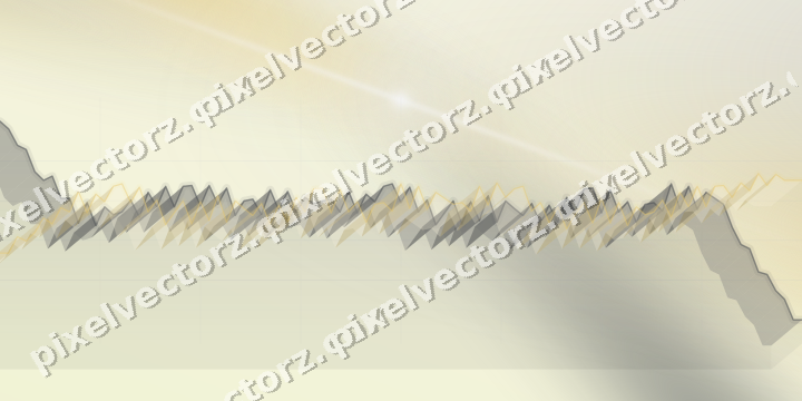 Soft pastel chart background in amber and grey