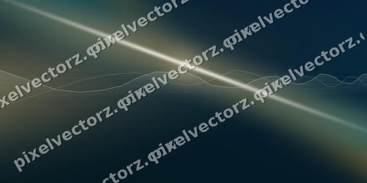 Glowing neon chart background in amber and dark teal