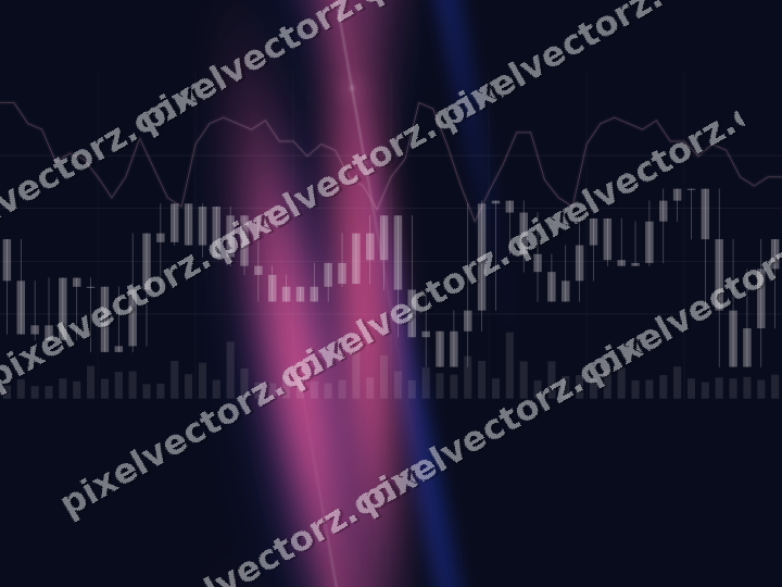 Nahtloser Neon Diagramm Hintergrund in Rosa und Blau