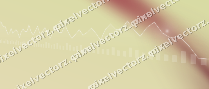 Soft pastel chart background in dark pink and red
