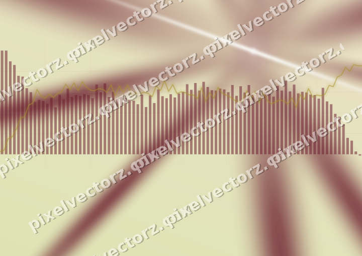 Soft pastel chart background in dark pink and red