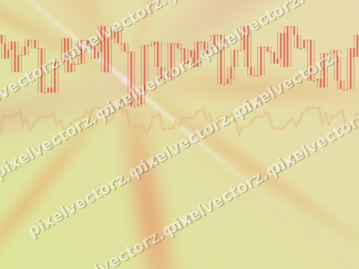Soft pastel chart background in red and orange