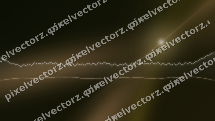 Glowing neon chart background in amber and orange