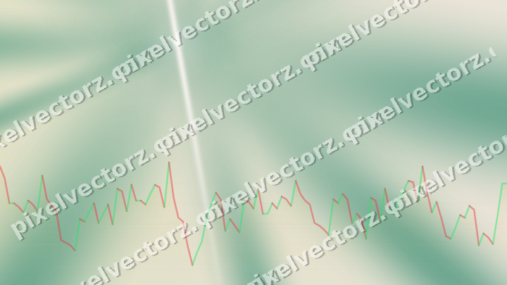 Soft pastel chart background in amber and green