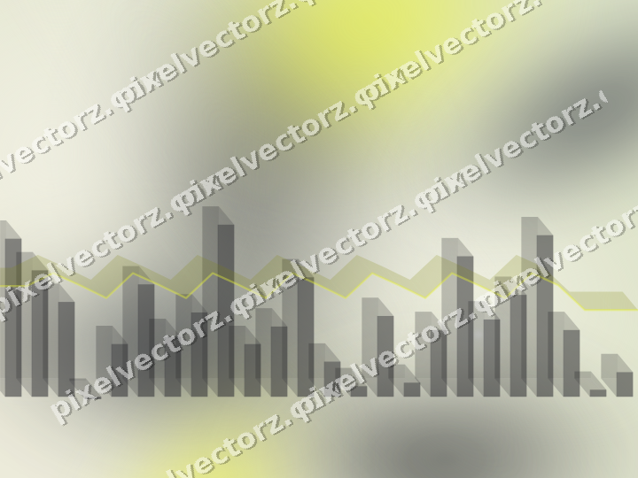 Soft pastel chart background in yellow and grey