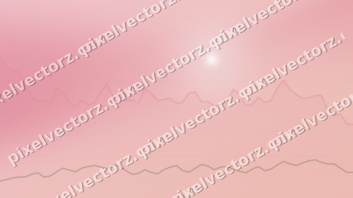 Soft pastel chart background in pink and dark lime