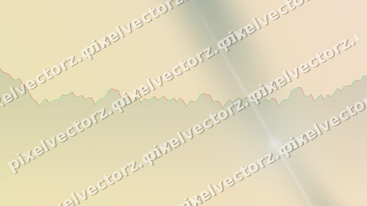 Soft pastel chart background in dark teal and orange