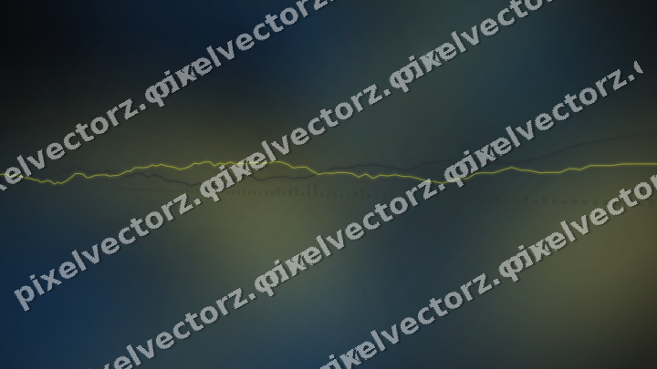 Leuchtender Neon Diagramm Hintergrund in Blau und Gelb