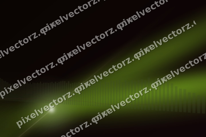 Glowing neon chart background in lime and pink