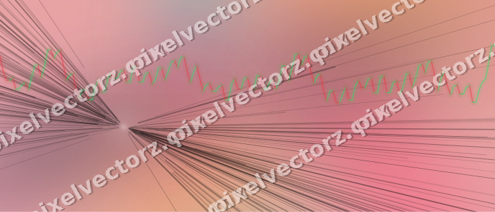 Soft pastel chart background in pink and amber