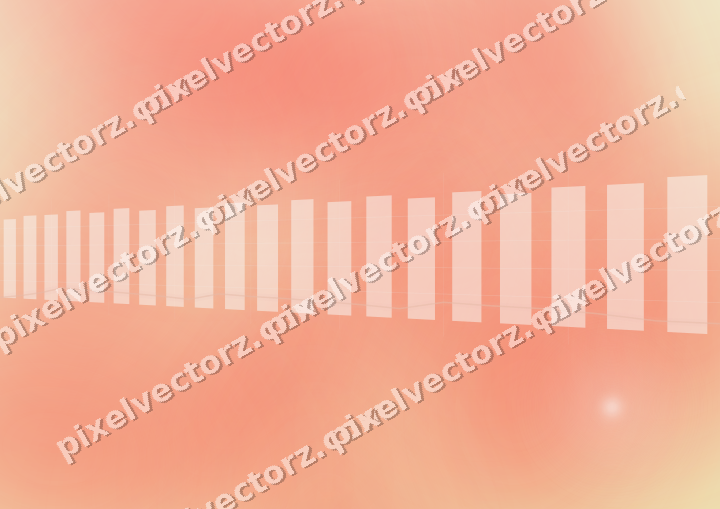 Soft pastel chart background in red and orange