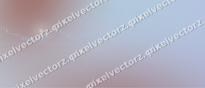 Soft pastel chart background in cyan and red