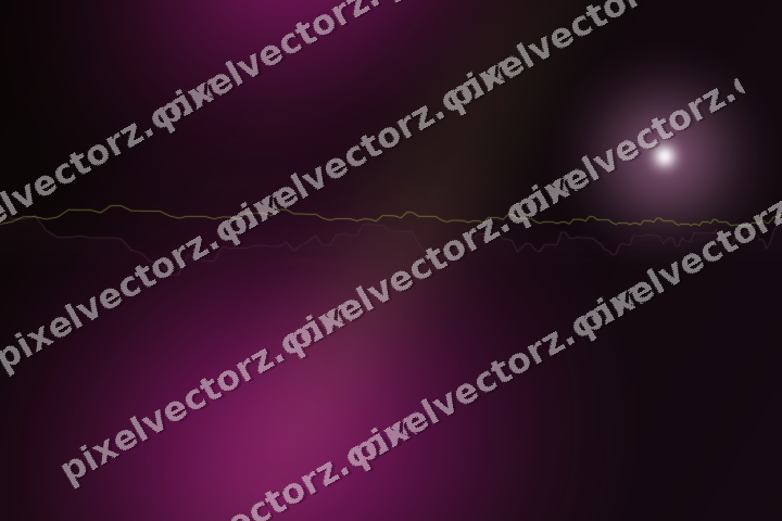 Glowing neon chart background in magenta and lime