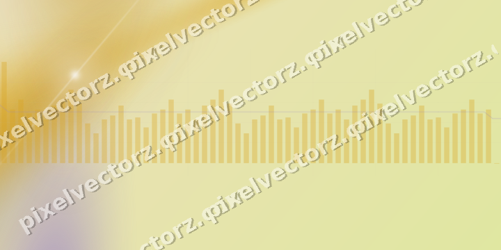 Soft pastel chart background in amber and purple