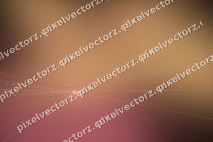 Glowing neon chart background in red and orange