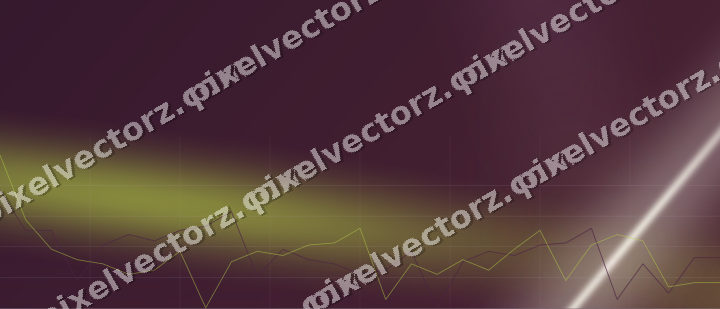 Glowing neon chart background in dark magenta and lime