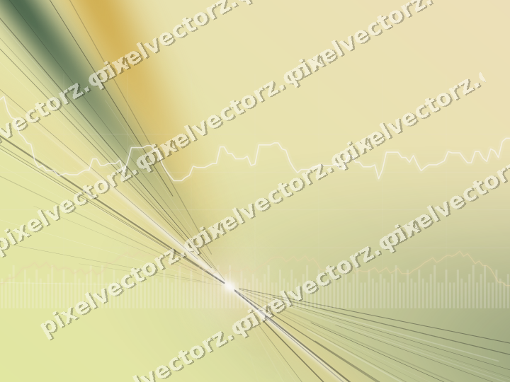 Soft pastel chart background in amber and dark green