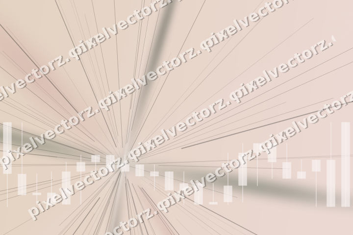 Soft pastel chart background in dark green and red