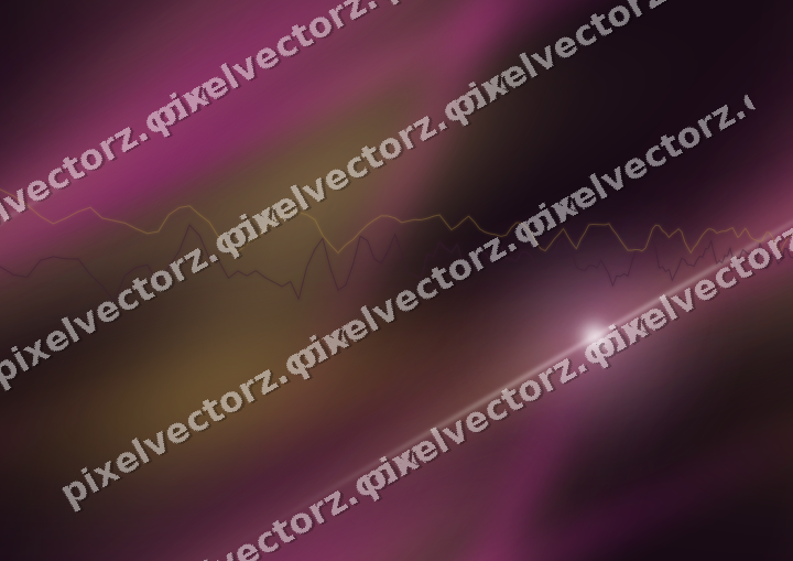 Nahtloser Neon Diagramm Hintergrund in Magenta und Bernstein