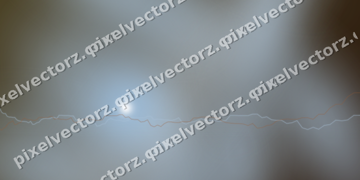 Glowing neon chart background in blue and orange