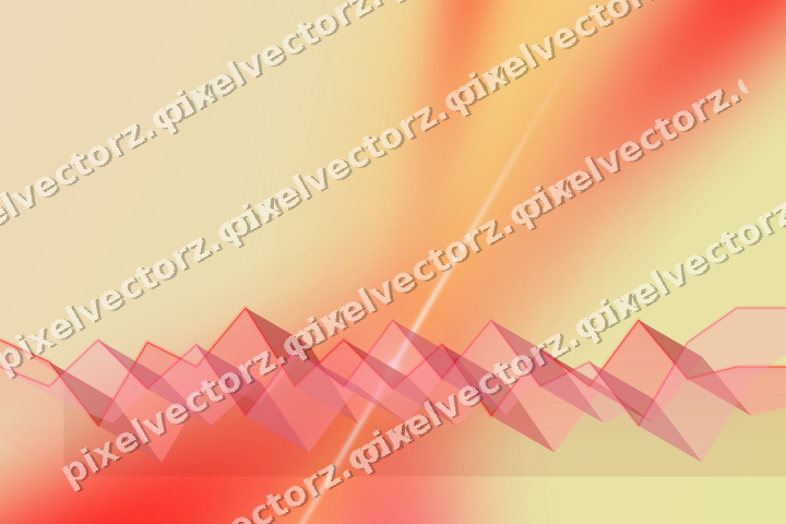 Soft pastel chart background in red and orange
