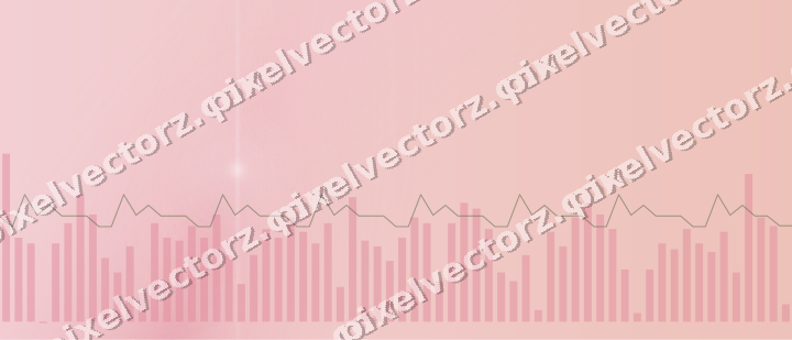 Soft pastel chart background in pink and dark lime