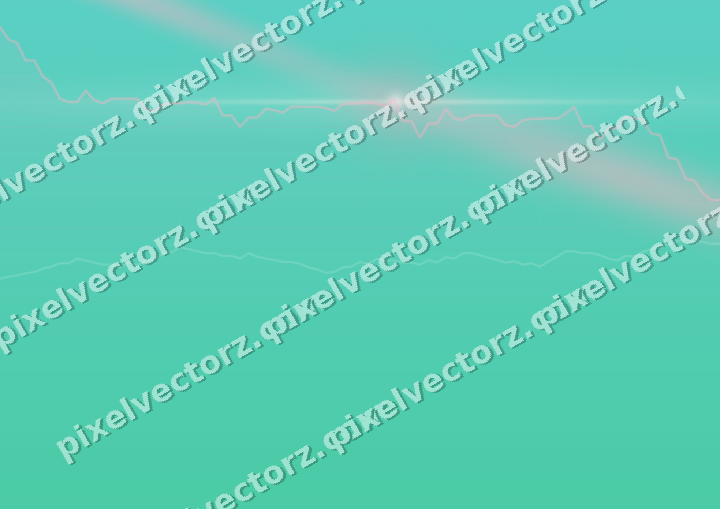 Glowing neon chart background in pale pink and pale amber