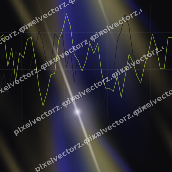 Nahtloser Neon Diagramm Hintergrund in Blau und Violett