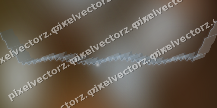 Glowing neon chart background in blue and orange