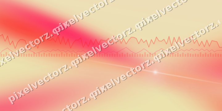 Soft pastel chart background in red and orange