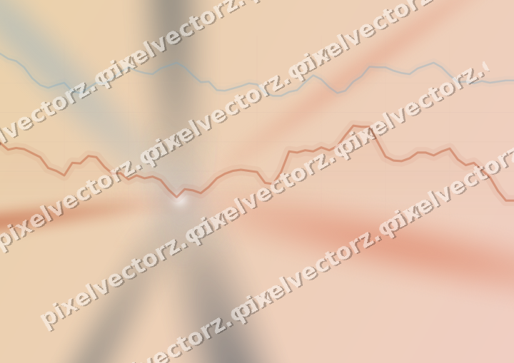 Zarter Pastell Diagramm Hintergrund in Orange und Türkis