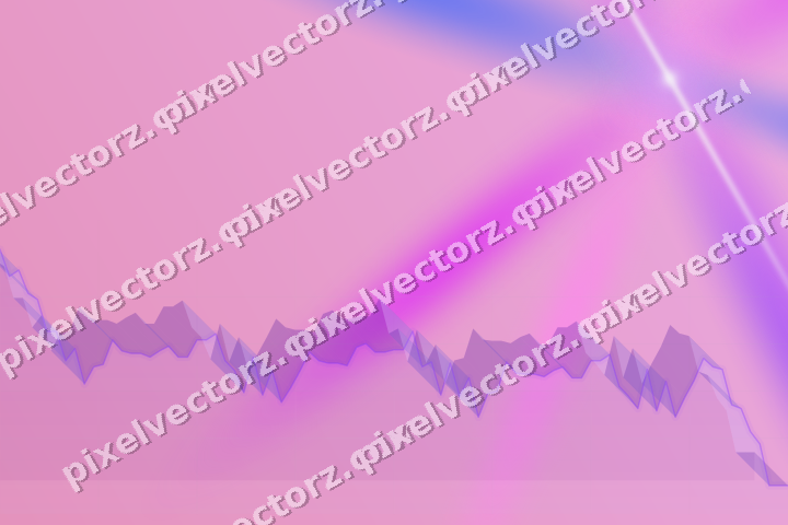 Soft pastel chart background in purple and blue