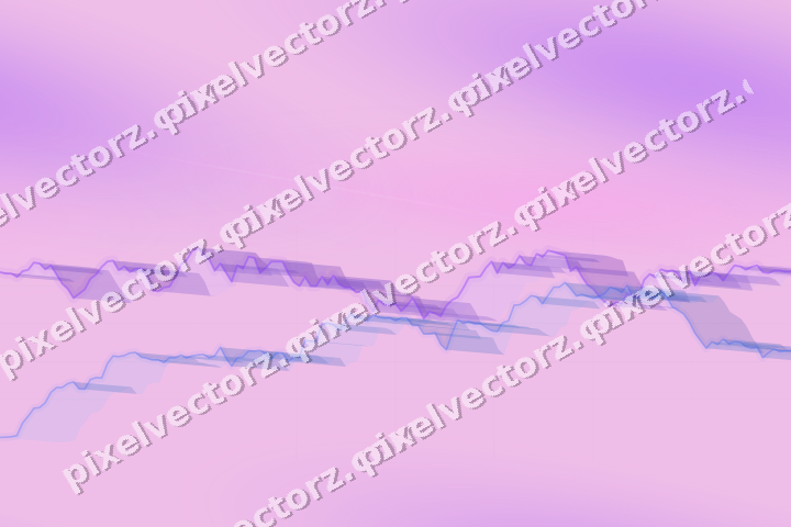 Nahtloser Pastell Diagramm Hintergrund in Violett und Blau