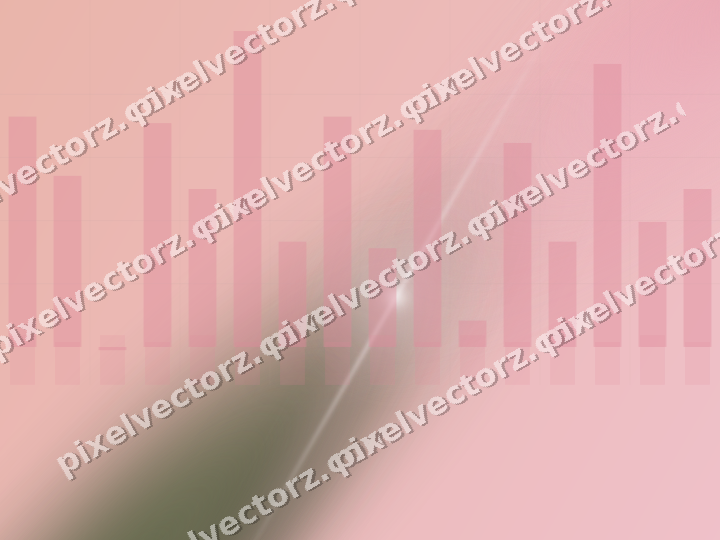 Soft pastel chart background in pink and dark lime