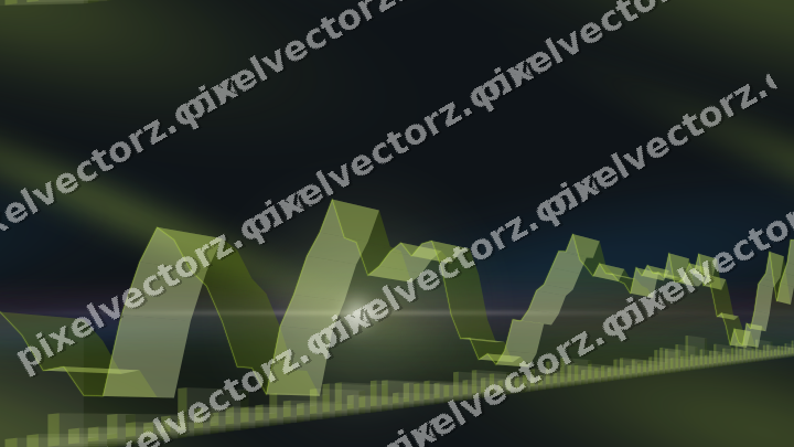 Nahtloser Neon Diagramm Hintergrund in Limette und Bernstein