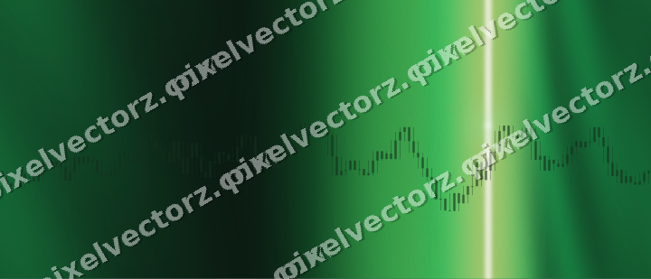 Nahtloser Neon Diagramm Hintergrund in Grün und Bernstein