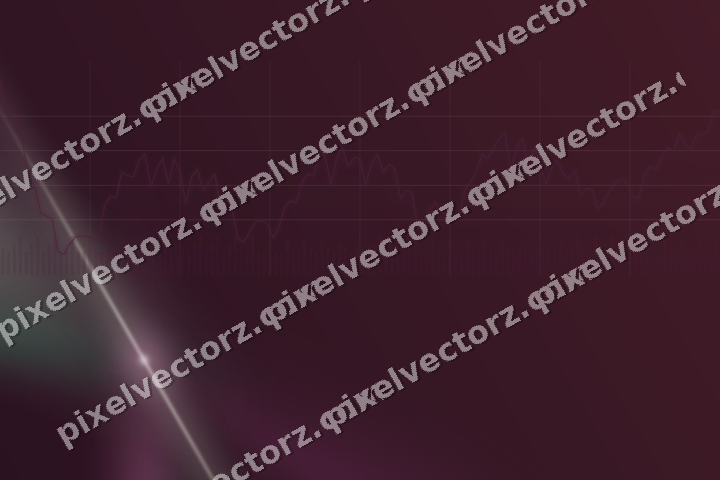 Glowing neon chart background in dark magenta and pink