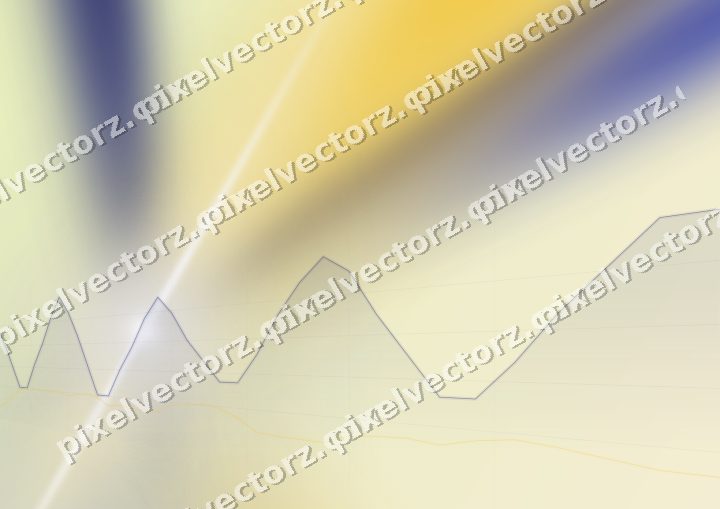 Soft pastel chart background in dark blue and amber