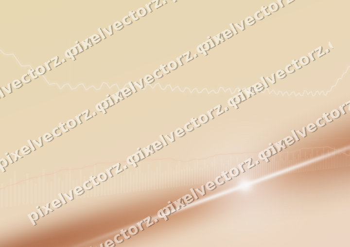 Soft pastel chart background in orange and blue