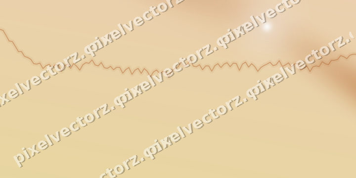 Soft pastel chart background in orange and teal