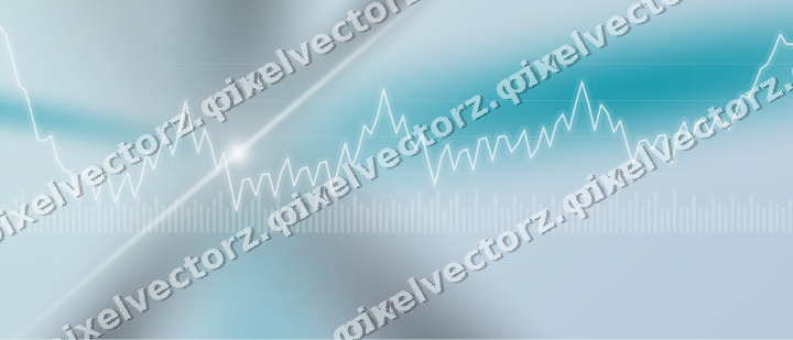 Soft pastel chart background in teal and pale cyan