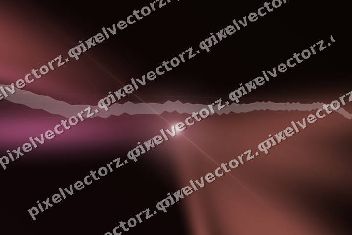Glowing neon chart background in pink and red