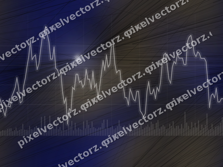 Nahtloser Neon Diagramm Hintergrund in Blau und Bernstein