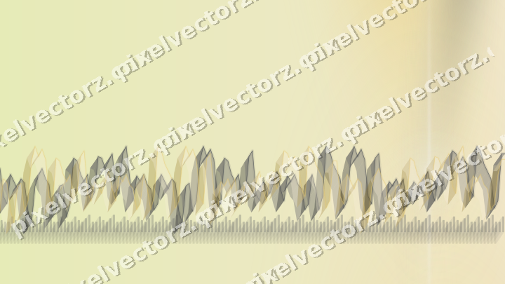 Soft pastel chart background in amber and grey